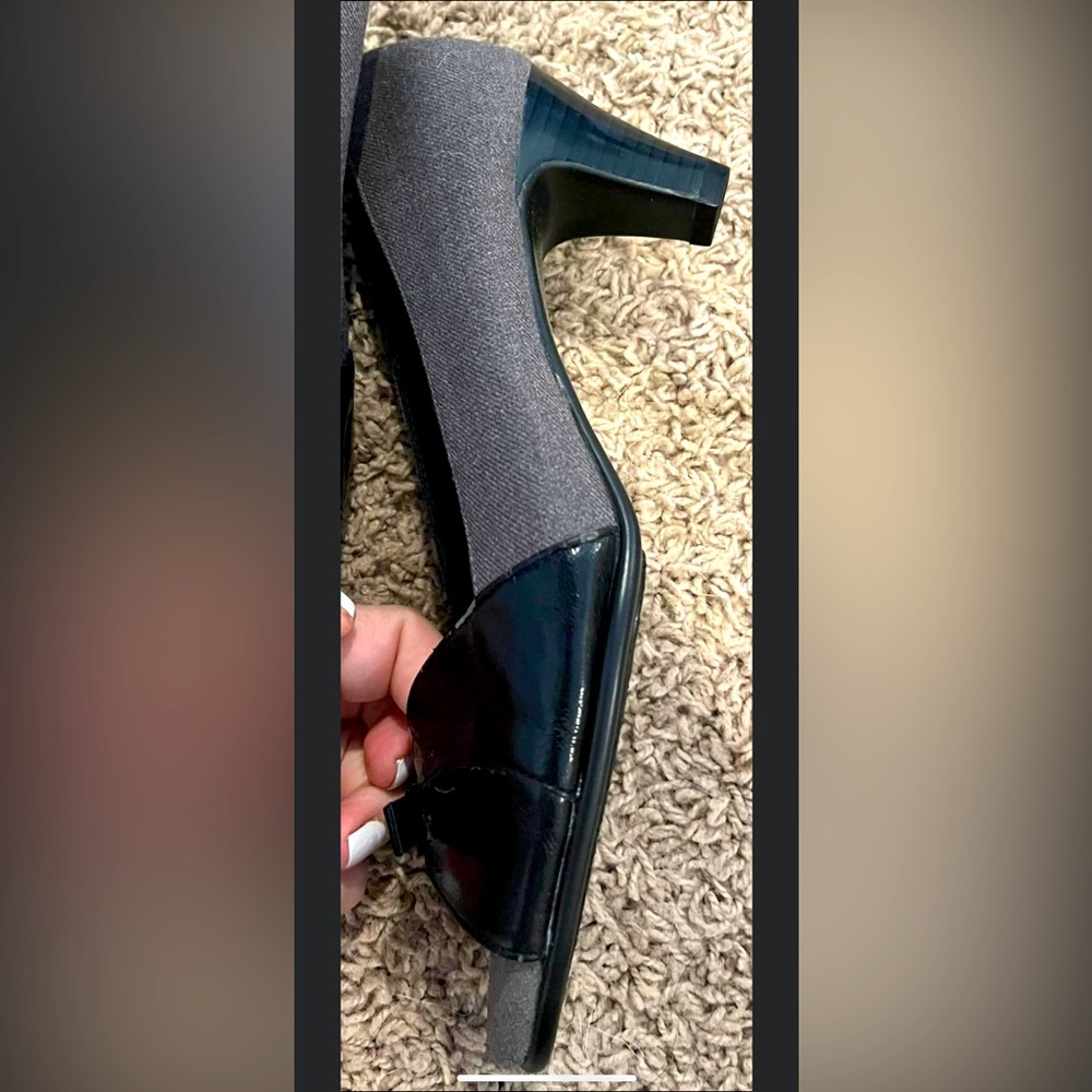 Aerosoles Dress Pumps grey black 8